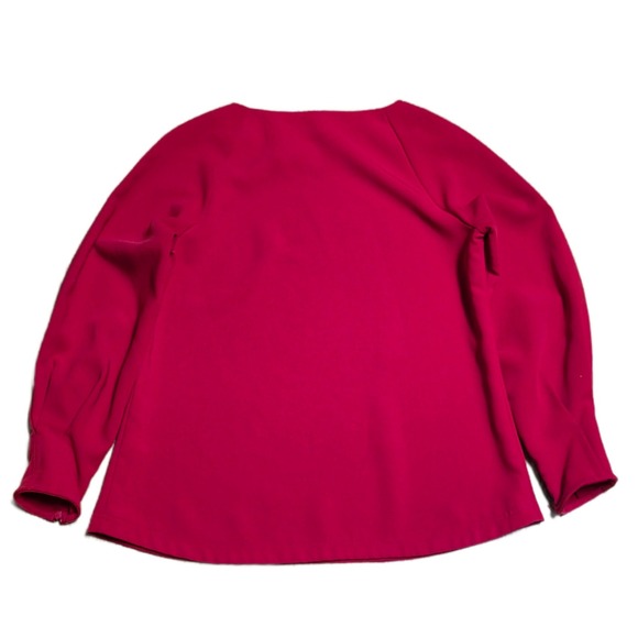 Banana Republic Red Blouse Size Medium - Picture 2 of 7